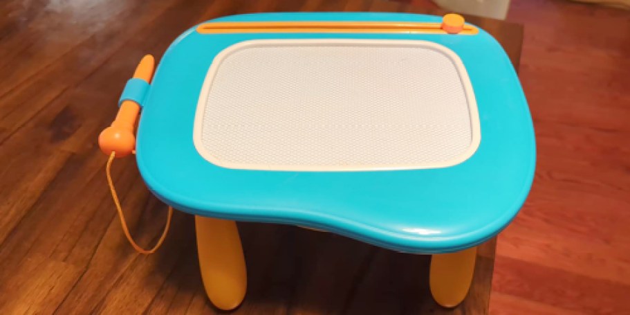 Magnetic Drawing Board Just $10.61 on Amazon (Easily Converts to a Table!)