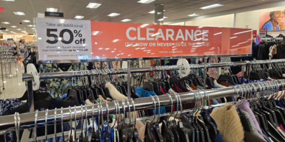 EXTRA 50% Off Kohl’s Clearance + 40% Off Promo Code = Clothing from $1