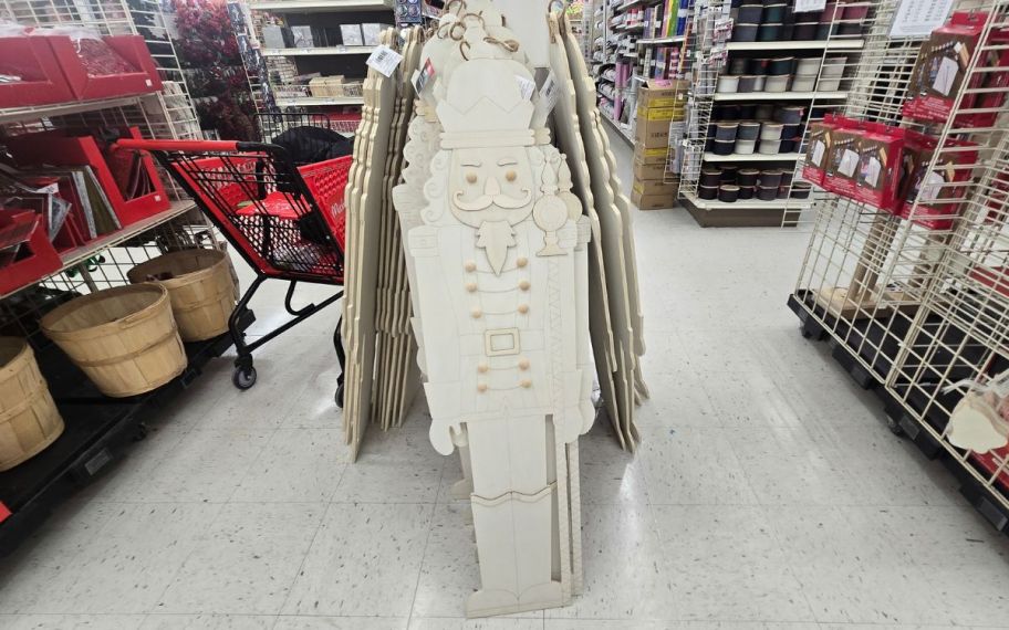 large nutcracker on display