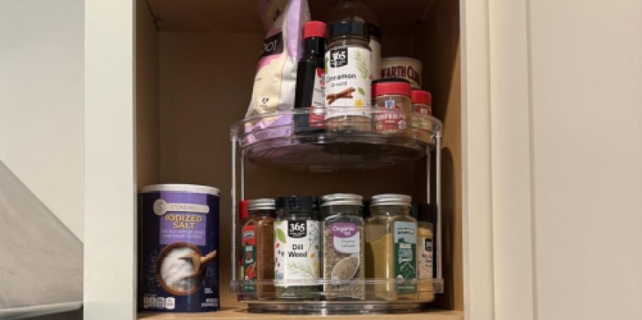 2-Tier Lazy Susan Turntable Just $8.99 on Amazon (Regularly $14)