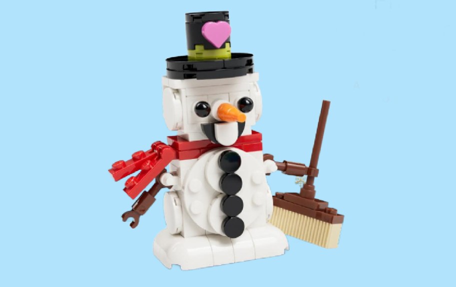 lego snowman