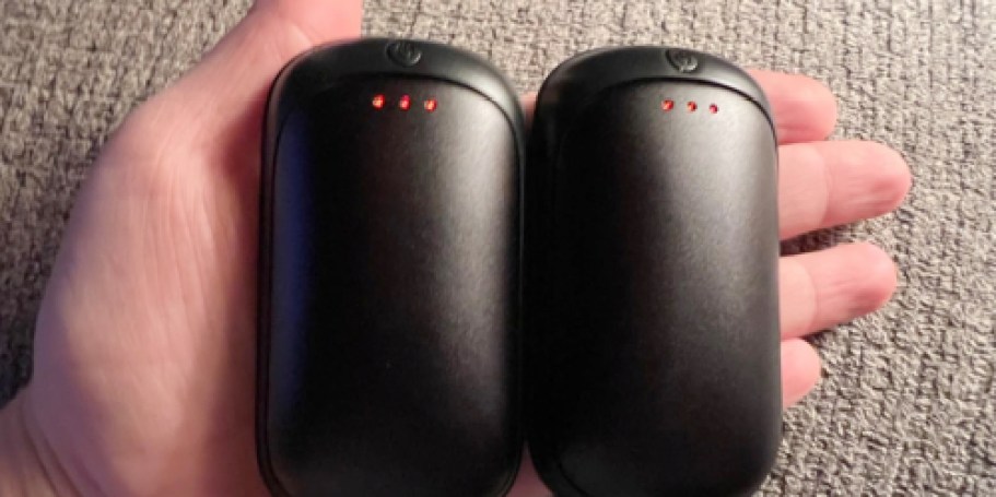 Rechargeable Hand Warmers 2-Pack Just $7.99 on Amazon