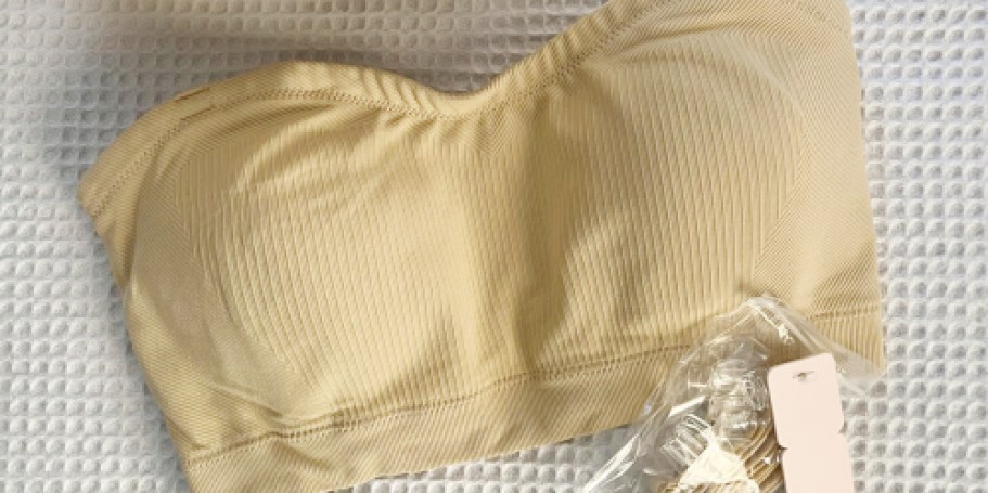 Strapless Push Up Bra Only $19.99 on Amazon (Removable Straps Included + No Underwire)