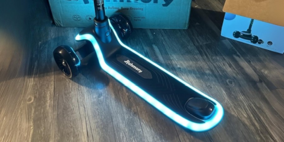 Kids 3-Wheel Light-Up Scooter Just $28.49 Shipped on Amazon (Reg. $60)