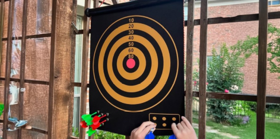 Magnetic Dart Board Game Just $8.99 on Amazon (Regularly $18)