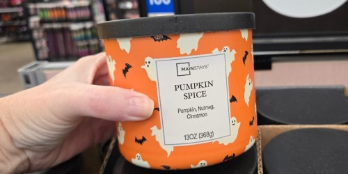 Fall 3-Wick Candles ONLY $2.98 on Walmart.com