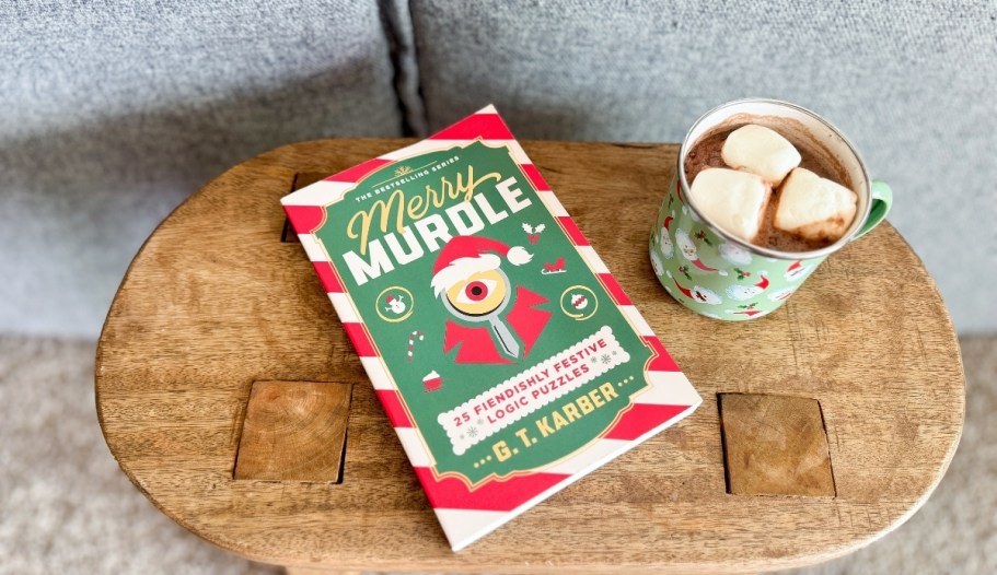 Up to 50% Off Murdle Books Including the NEW Merry Murdle (Fun Stocking Stuffers!)