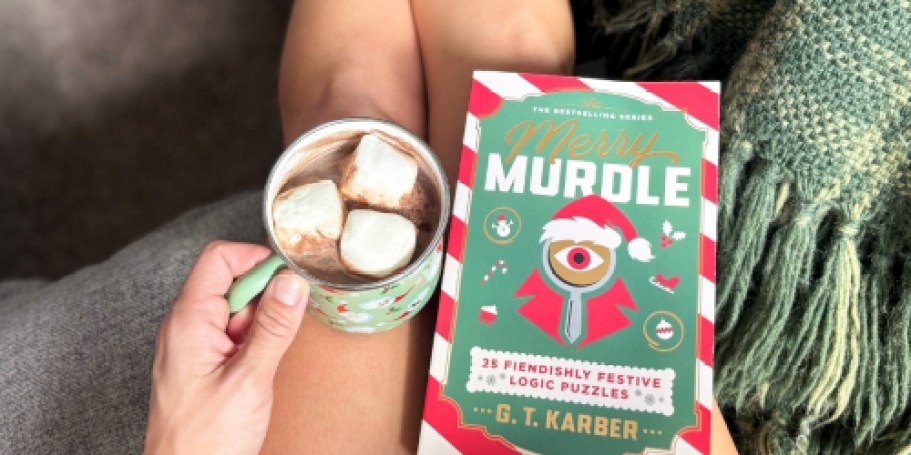 Up to 50% Off Murdle Books Including the NEW Merry Murdle (Fun Stocking Stuffers!)