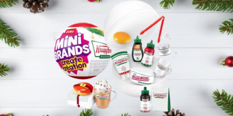 NEW Mini Brands Krispy Kreme Christmas Set Available on Target.com