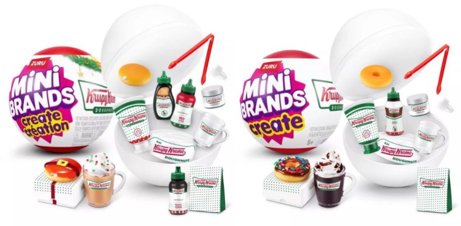 mini brands krispy kreme sets