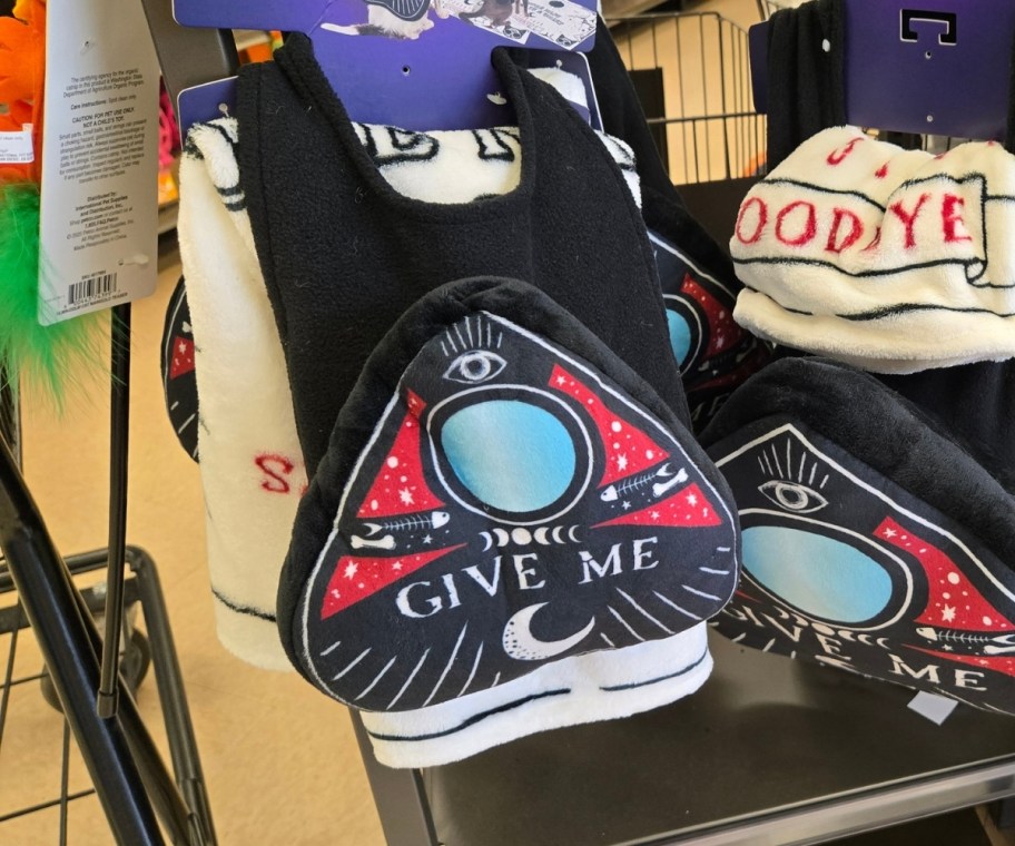 a ouija board dog costume