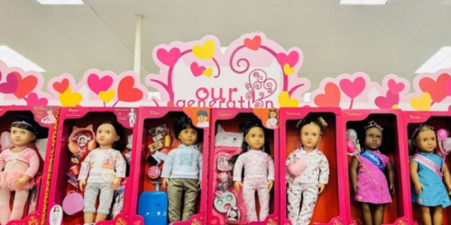 Our Generation 18″ Dolls w/ Accessories from $21.59 on Target.com