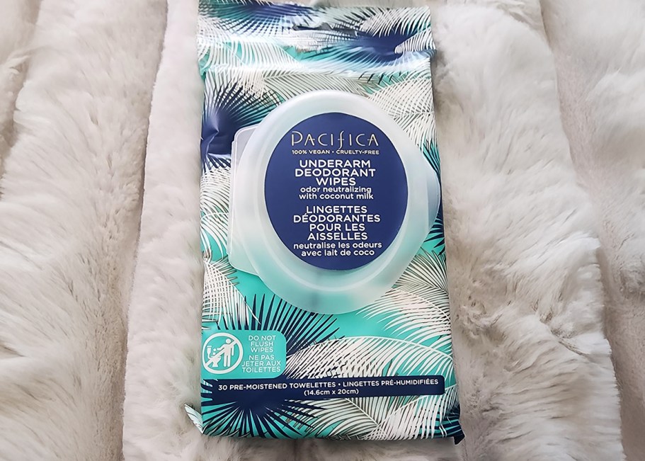 Pacifica Deodorant Wipes Just $3.41 Shipped on Amazon (Regularly $9)