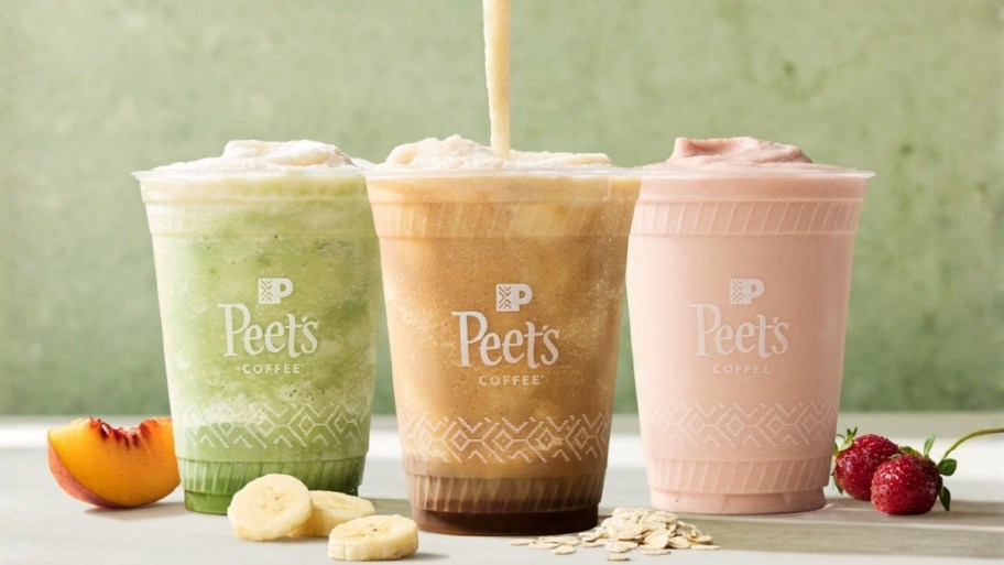 3 new protein coffee smoothies from Petes coffee
