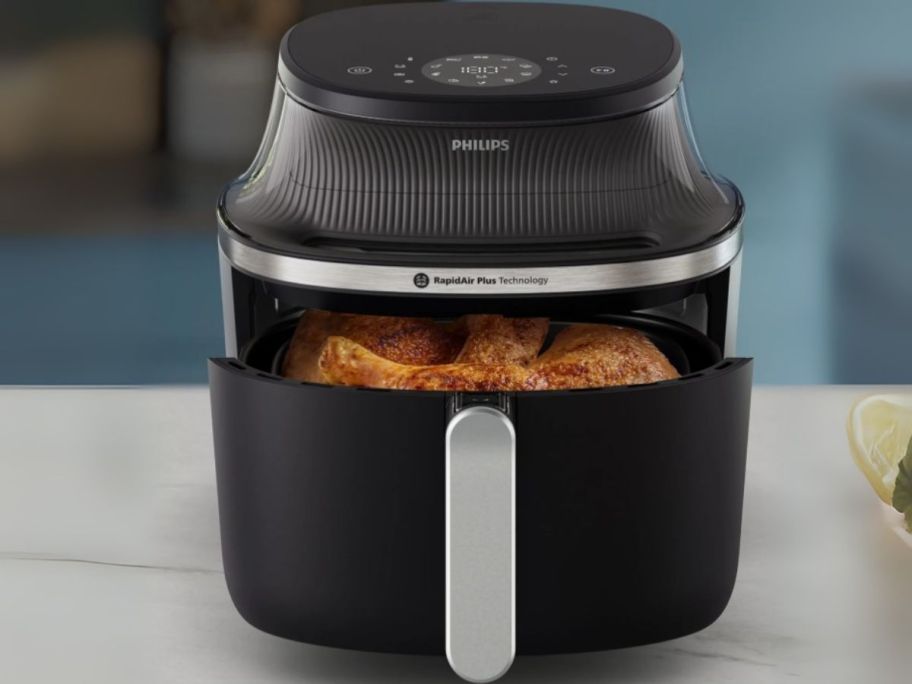 Philips Airfryer 6.2L Series 3000 on counter