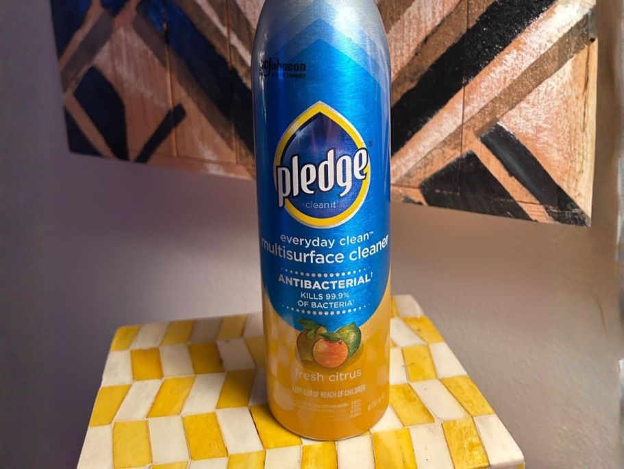 Pledge Antibacterial Multisurface Cleaner Only $3.75 Shipped on Amazon (Reg. $7)