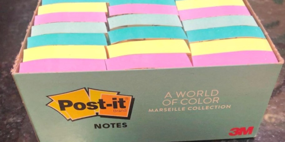 Post-It Notes 24-Pack Just $7 on Amazon (Regularly $19)