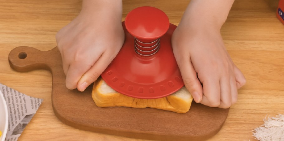 Crustless Sandwich Cutter & Sealer Only $3.99 on Amazon | Make Uncrustables at Home!