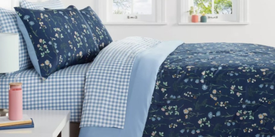 40% Off Target Bedding | 5-Piece Comforter Sets for $24 & More
