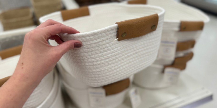 Brightroom Storage Baskets from $4 on Target.com – Today Only!