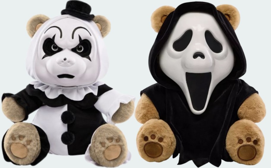snuggly slashers plush bears