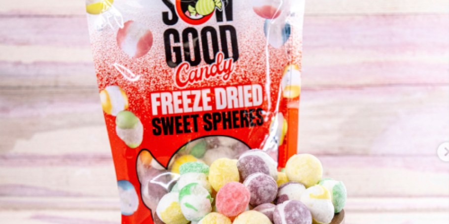 Sow Good Freeze Dried Sweet & Sour Candy 12-Pack Only $18 Shipped (Just $1.50 Per Bag)