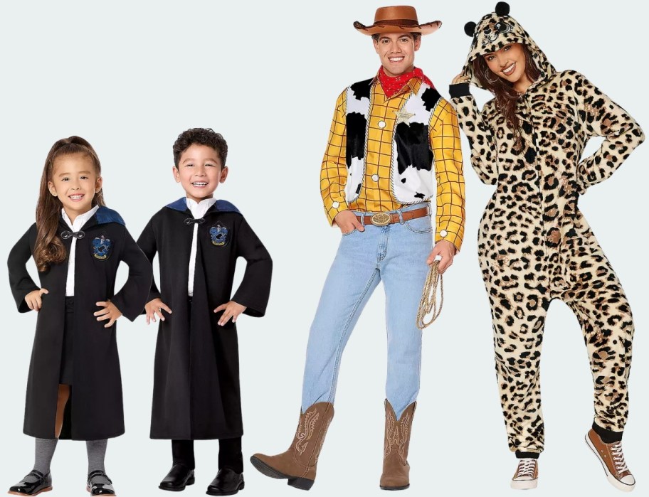 kids and adults costumes
