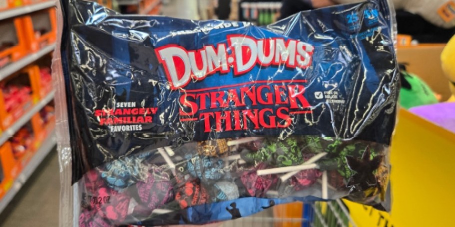 Spotted at Walmart: The Upside Down Stranger Things Dum Dums