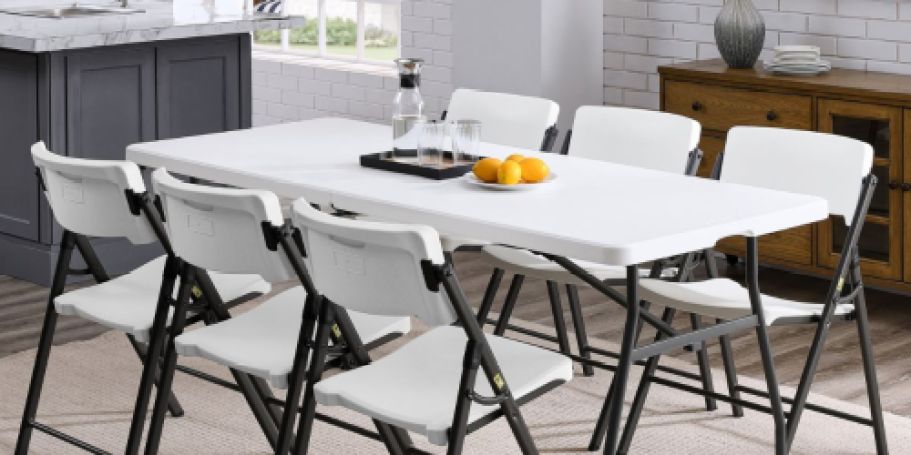 Folding 6′ Table Just $48.94 Shipped on Walmart.com