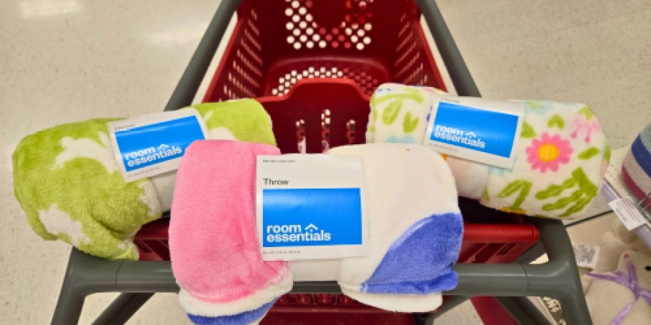 Hop Into Spring with Target’s $10 Easter Throw Blankets & Pillows