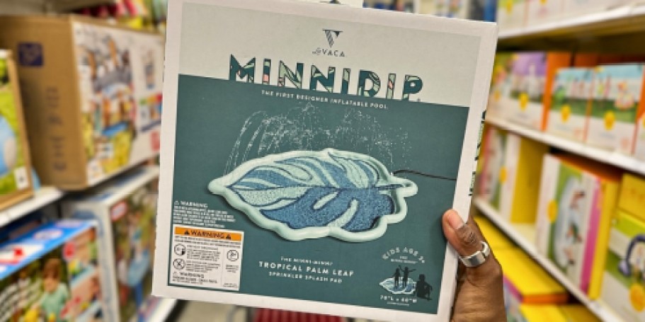 50% Off Minnidip Inflatable Pools, Sprinklers & Splash Pads on Target.com