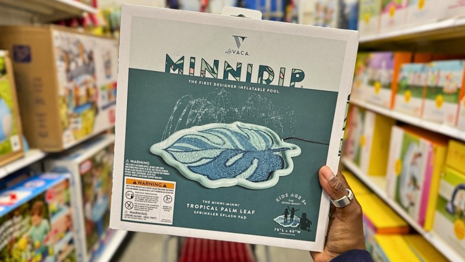 50% Off Minnidip Inflatable Pools, Sprinklers & Splash Pads on Target.com