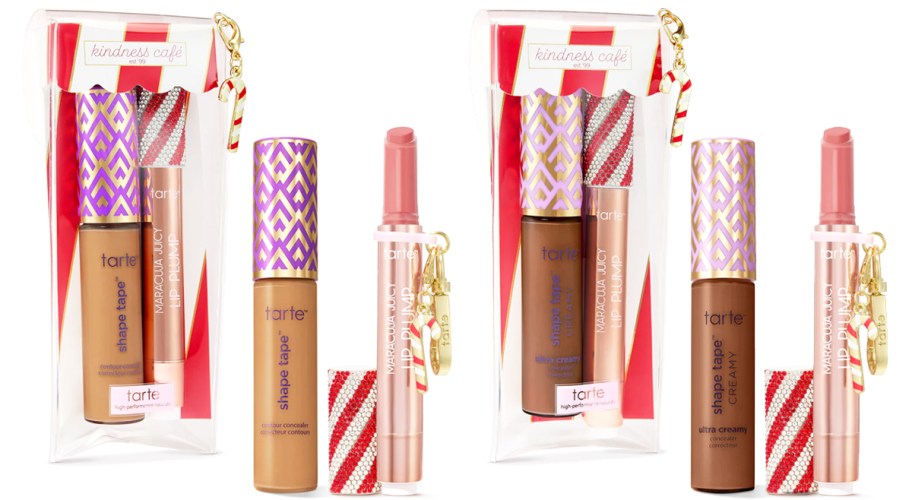 tarte shape tape and lip plump sets