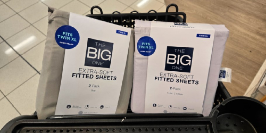 Extra Soft Fitted Sheets Twin Packs Just $14 Each on Kohls.com (Only $7 Per Sheet) – Great for Dorms