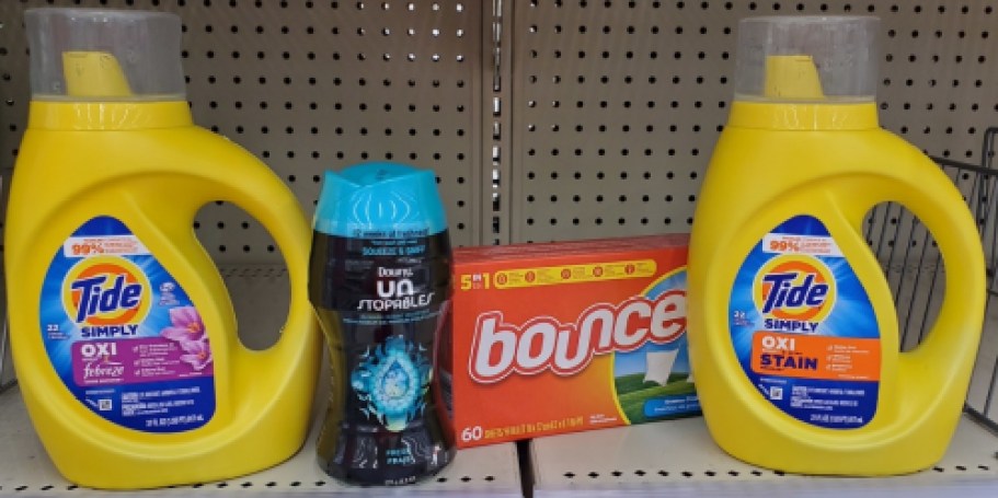 Tide, Bounce, & Downy Only $2.25 Each at Walgreens (No Coupons Needed)