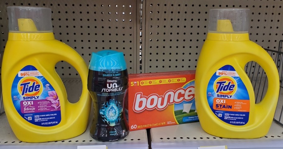 Tide, Bounce, Downy, Febreeze & Mr. Clean from $2 Each at Walgreens
