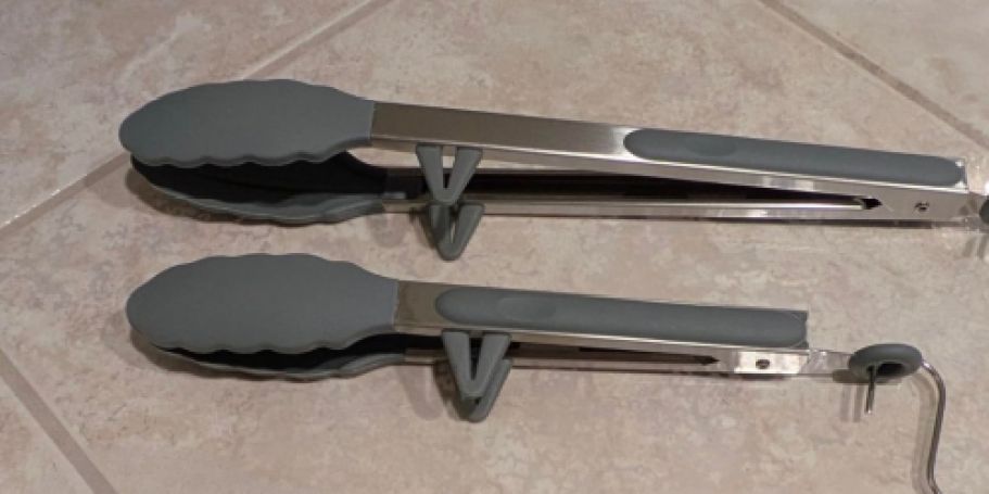 Silicone Tongs 2-Pack Just $5.75 on Amazon (Reg. $10)