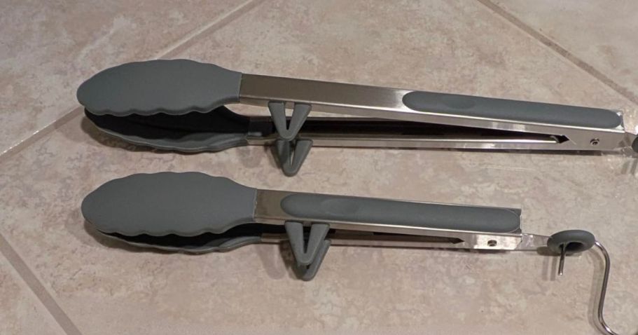 Silicone Tongs 2-Pack Just $5.75 on Amazon (Reg. $10)
