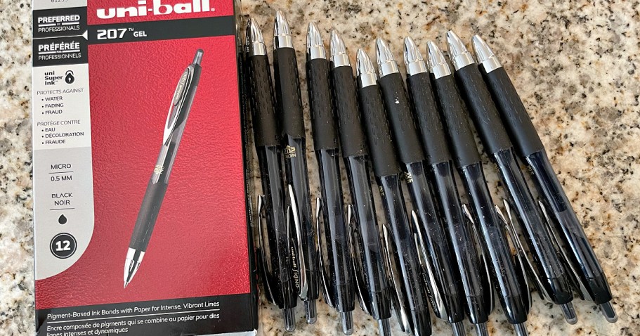 Uniball Gel Pens 12-Pack Just $8 Shipped on Amazon (Only 67¢ Each!)