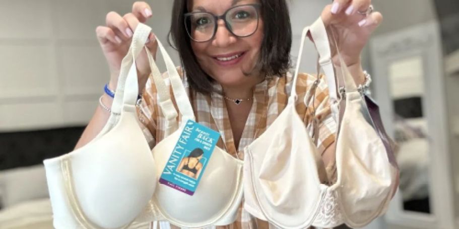 Vanity Fair Lingerie Flash Sale + Free Shipping = $5 Panties & $17 Bras!