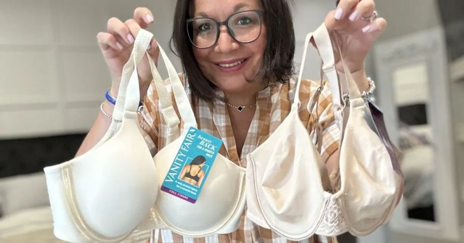 Vanity Fair Lingerie Flash Sale + Free Shipping = $5 Panties & $17 Bras!