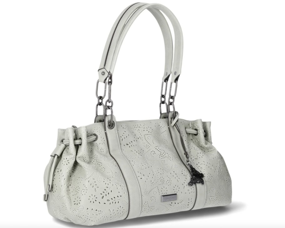 white satchel