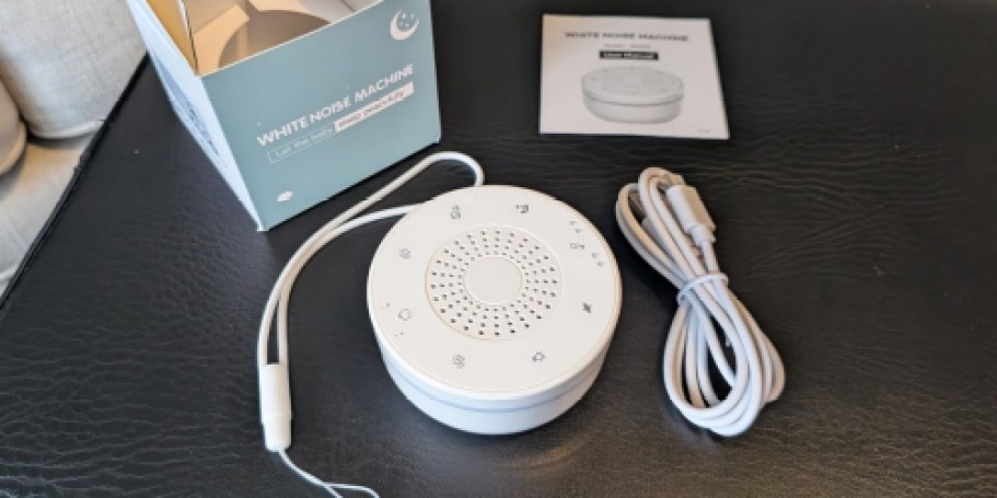 Mini White Noise Machine Only $9.99 on Amazon (Regularly $20)