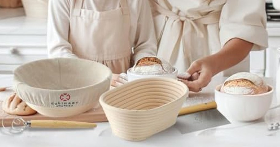 13-Piece Sourdough Kit w/ 2 Proofing Baskets Only $11.49 on Amazon (Reg. $23)