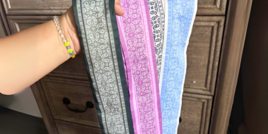 Women’s Hair Scarves 4-Pack Just $3 on Amazon (Regularly $8)