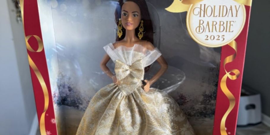 2025 Holiday Barbie Dolls Just $24.49 on Amazon (Reg. $49)