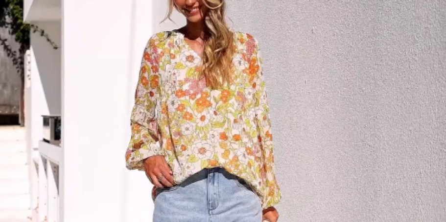 Women’s Long-Sleeve Blouse from $14.39 on Amazon (Reg. $29) + More