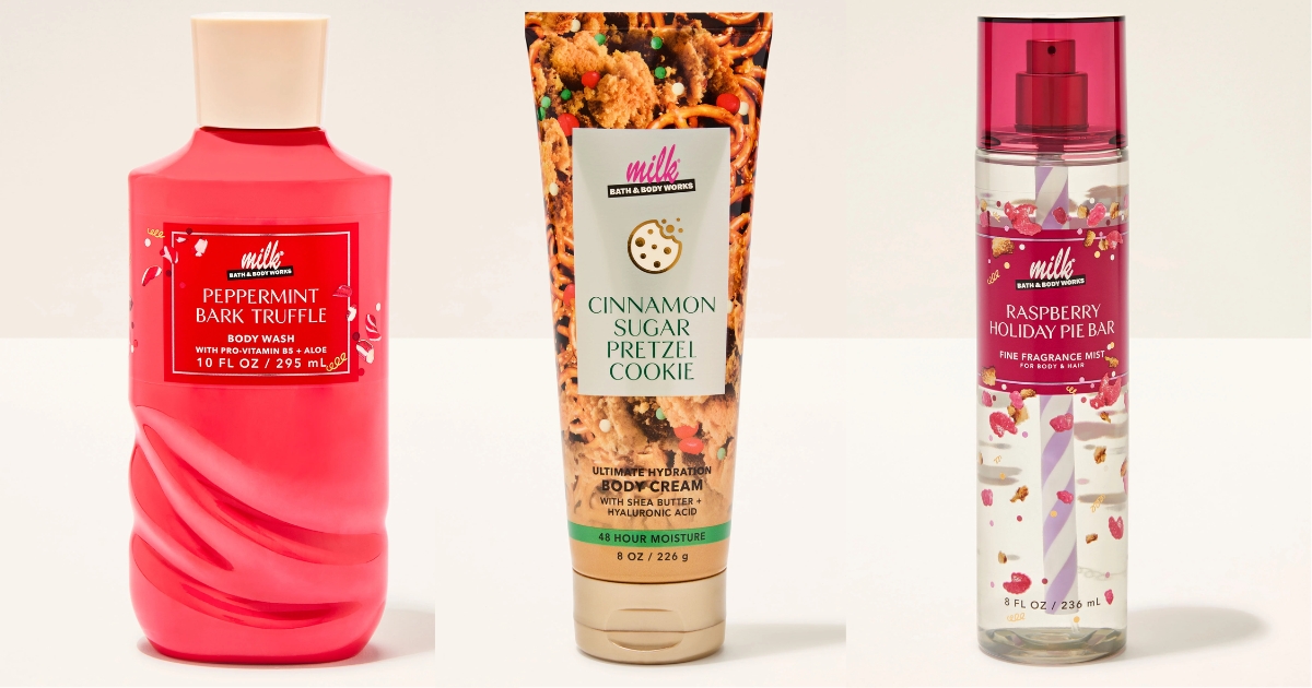 Bath & Body Works NEW Milk Bar Collab Smells Like the Holidays +