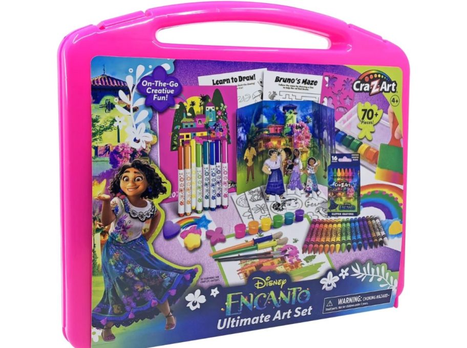 a Disney Encanto Art Set in a Case