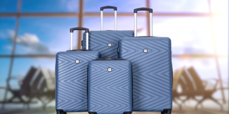 Travelhouse 4-Piece Hardshell Luggage Set Just $89.99 Shipped on Walmart.com (Reg. $279) + More